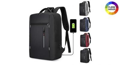 Computertaske med indbygget USB