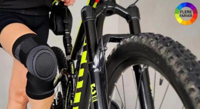 Aflast dit knæ med et støttende og behageligt knæbind med stropper