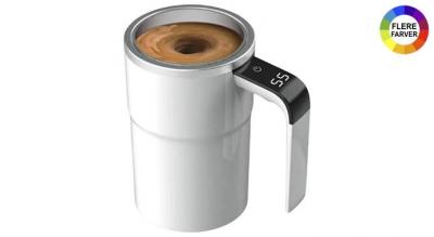Elektrisk selvomrørende kaffekop 380 ml med display