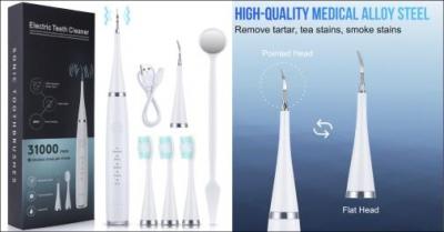 Elektrisk tandbørste og tandrens i én smart løsning - Få renere tænder og friskere smil