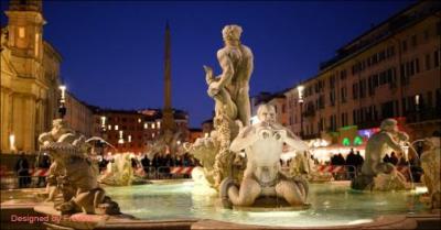 Rom med morgenmad, centralt hotel og 2 nætter for 2 personer