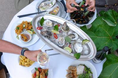 Lê-familiens fransk-vietnamesiske brasserie i Boltens Gård