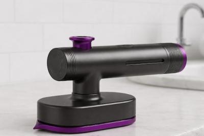 Håndholdt dampstrygejern - kompakt, bærbart og hurtigt opladende tøjplejeværktøj