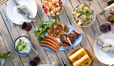 Grillbuffet fra Born & Kolstrup