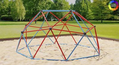 Dome klatrestativ i forskellige størrelser og farver - 10FT