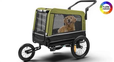 3-i-1 cykelanhænger til hund