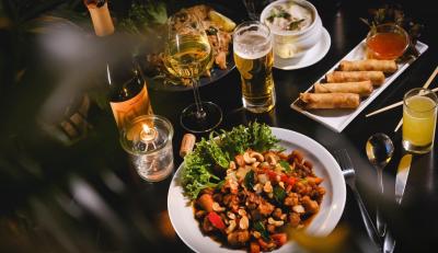 Valgfri menu hos Min Thai