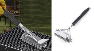 Børstefri BBQ-grillbørste - sikker, rustbestandig og bygget til at holde!