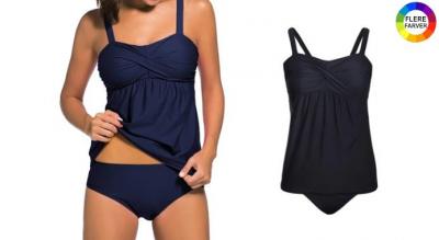 Smukt og stilfuldt badetøjssæt  - føl dig godt tilpas mens du bader (M-3XL)