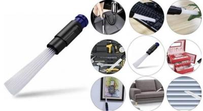 Smart støvsugermundstykke med fleksible rør, der når svært tilgængelige steder og rengør sarte genstande