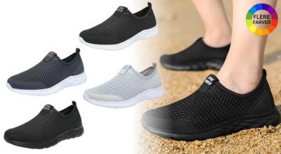 Åndbare sneakers som både tåler vand, hurtigtørrende og oplagte til terræn og som løbesko - til mænd og kvinder