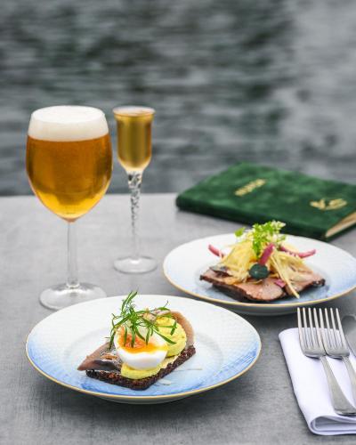 Valgfri 3-retters Frokostmenu på Restaurant NU & DA