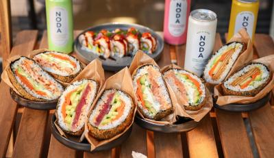 Valgfri Sushi Burger - On A Roll