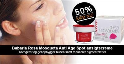 God pris:
Anti-age spot ansigtscreme 