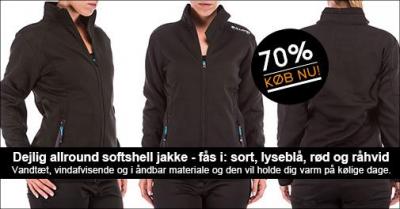 Softshell damejakke 