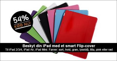 Flipcover til iPad