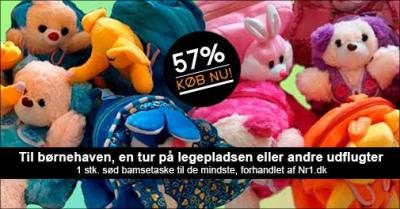 Sød bamsetaske til de små