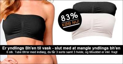 6 stropløse bh'er