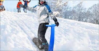 Snescooter til børn