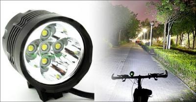 Kraftig forlygte til cykel