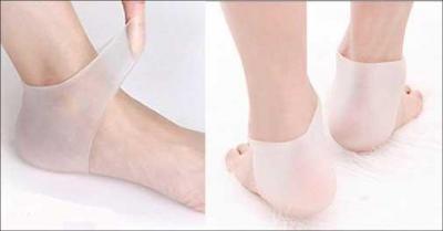 Bestseller: Strækbar hælstrømpe med gel