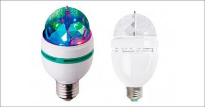 Discopære med roterede lys