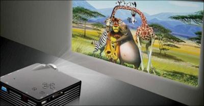 LED-projektor til film