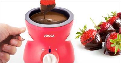 Chokolade fondue sæt 