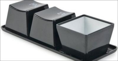 3 skåle med skrift Ctrl-Alt-Del 