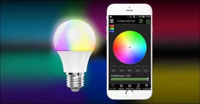 Magisk LED-pære med vækkefunktion