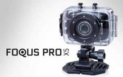 Action-kamera + 3 magasiner