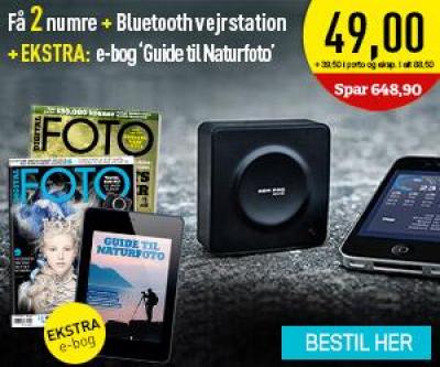 Bluetooth vejrstation + 2 magasiner