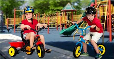 Bamse løbecykel eller trehjulet cykel