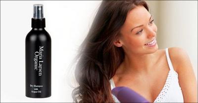 2 flasker økologisk tørshampoo 