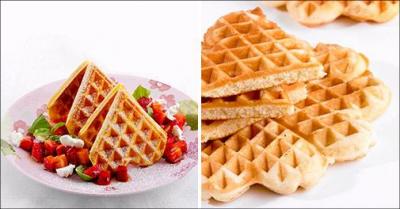 Slip-let-forme til vafler