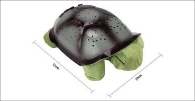 Skildpadde natlampe med musik