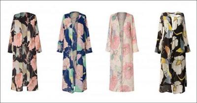 Lang kimono