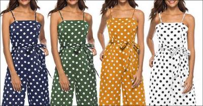 Polka Dot Jumpsuit