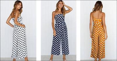 Polka Dot Jumpsuit