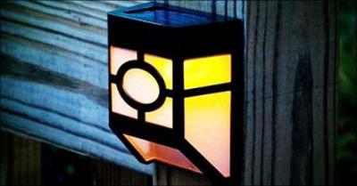 Solarlampe til haven
