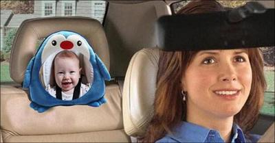 Babyspejl til bilen