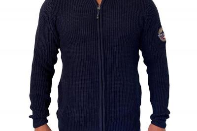 Waverly Knit Sweatshirt med lynlås 