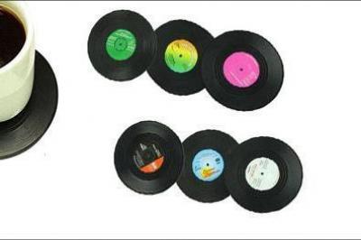 Vinylplade bordskånere