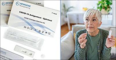 5 eller 10 Covid hjemmetest 