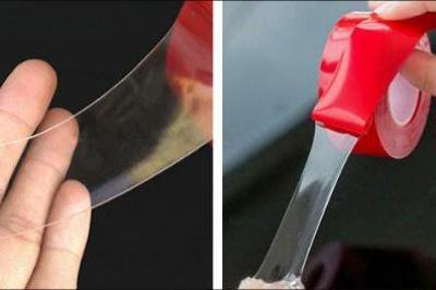 Transparent dobbeltklæbende silikone-tape