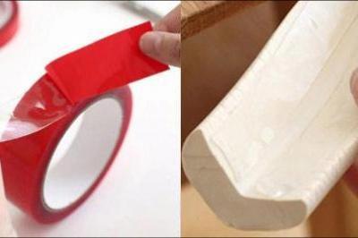 Transparent dobbeltklæbende silikone-tape