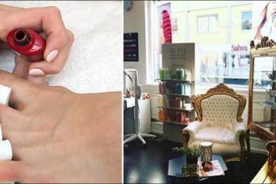 Pedicure og shellac