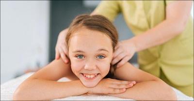Massage til børn + gratis fiskespa til forældrene