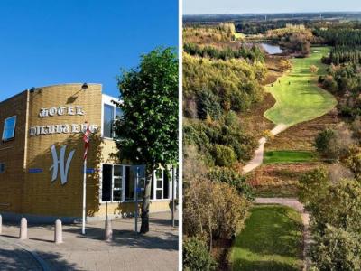 Ophold med 2-retters menu/buffet og greenfees