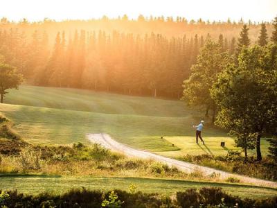 Ophold med 2-retters menu/buffet og greenfees